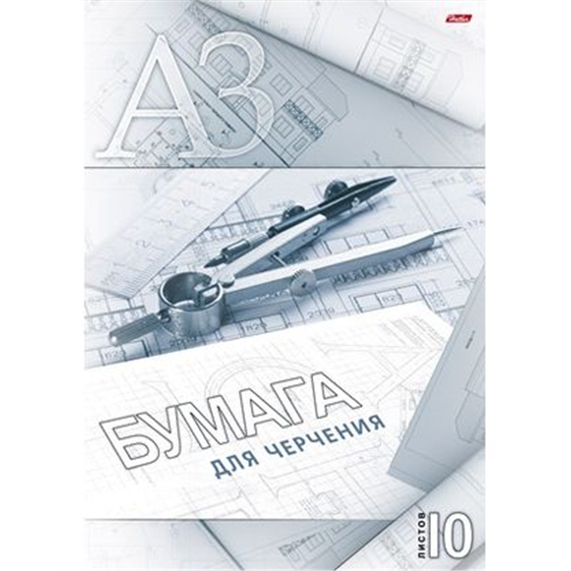 картинка Папка для черчения A3 10л Hatber 10БчЗа_11034 магазина КанАрт Екатеринбург