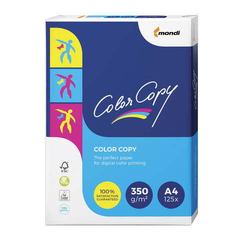 картинка Бумага для полноцветной лазерной печати A4 Color Copy, А++, 125л, 350г/м2, 161%(CIE) магазина КанАрт Екатеринбург