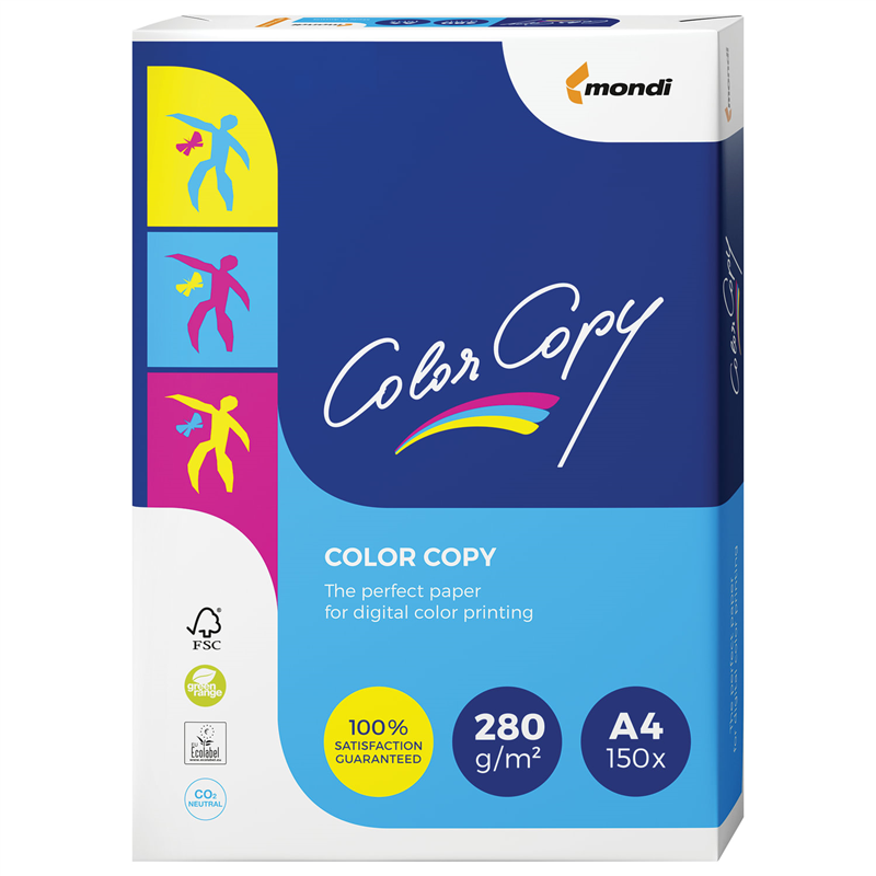 картинка Бумага для полноцветной лазерной печати A4 Color Copy, А++, 150л, 280г/м2, 161%(CIE) магазина КанАрт Екатеринбург